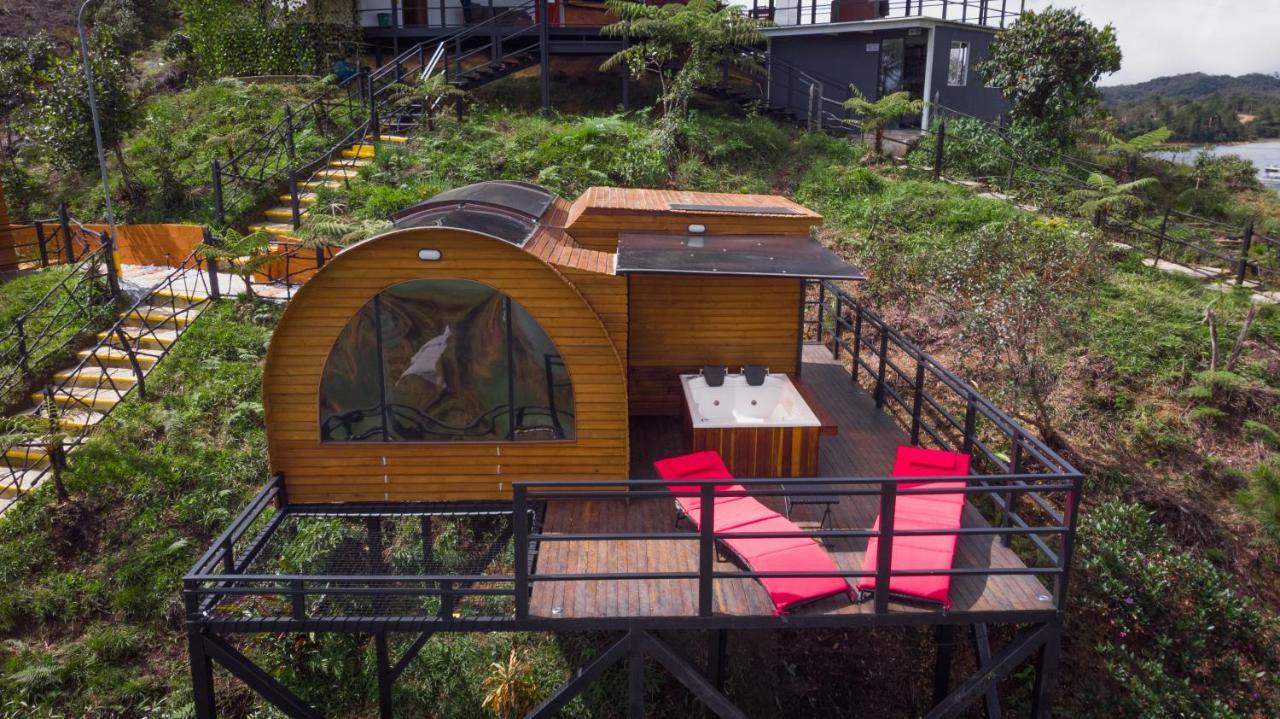 Glamping The Mountain Hotel Guatape Exterior photo